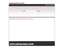Tablet Screenshot of consultas.ceplaspalmas.com